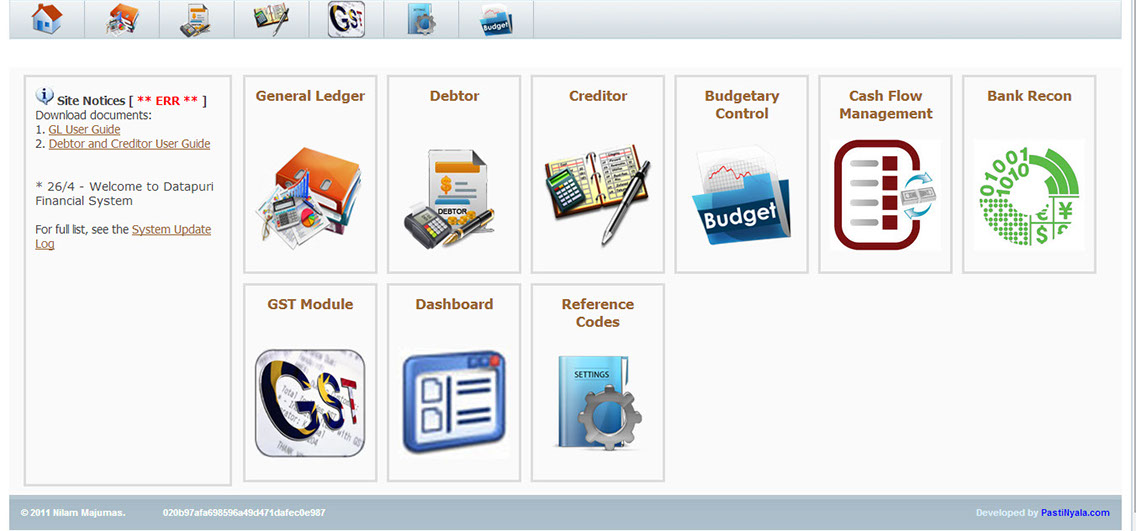DATAPURI FINANCIAL SYSTEM